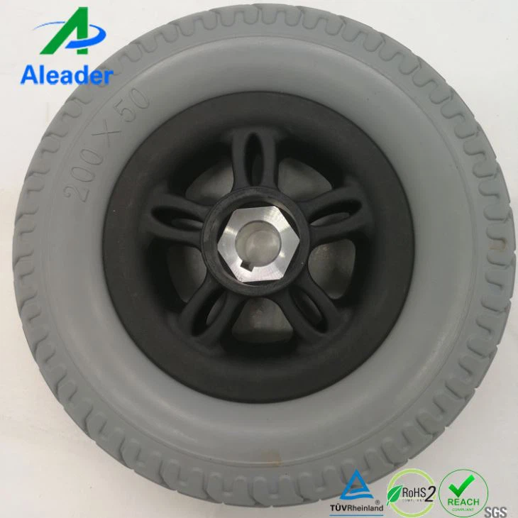 Polyurethane Wheels For Mobility Scooters 200x50
